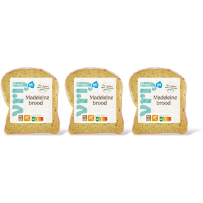 pdp-image-AH Glutenvrij Madeleine brood half 3-pack