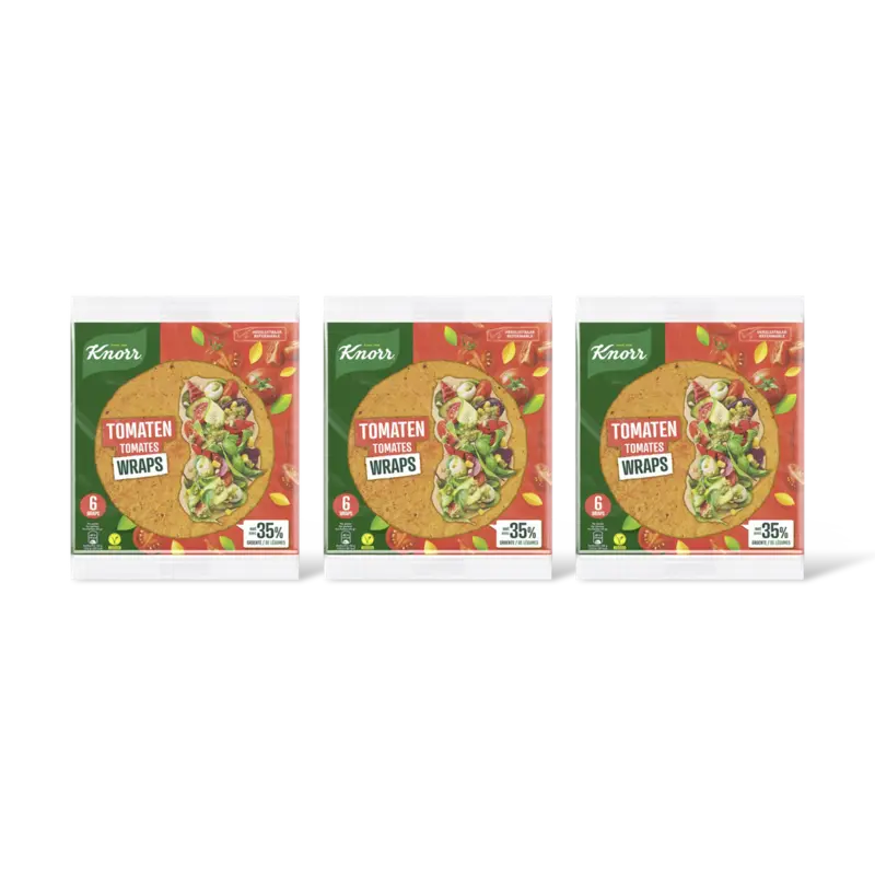 Knorr Tomaten wraps 3-pack