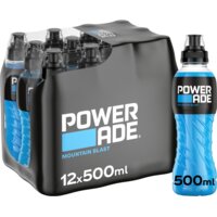 Een afbeelding van Powerade Mountain blast 12-pack