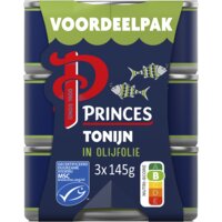 Princes Tonijnstukken olijfolie voordeelpak