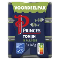Princes Tonijnstukken olijfolie voordeelpak