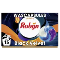 Robijn 3-in-1 Wascapsules black velvet