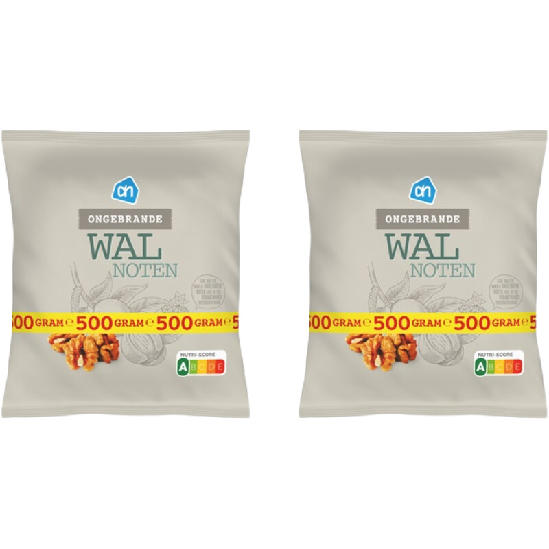 Een afbeelding van AH Walnoten ongebrand 2-pack