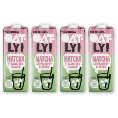 pdp-image-Oatly! Matcha strawberry flavour 4-pack