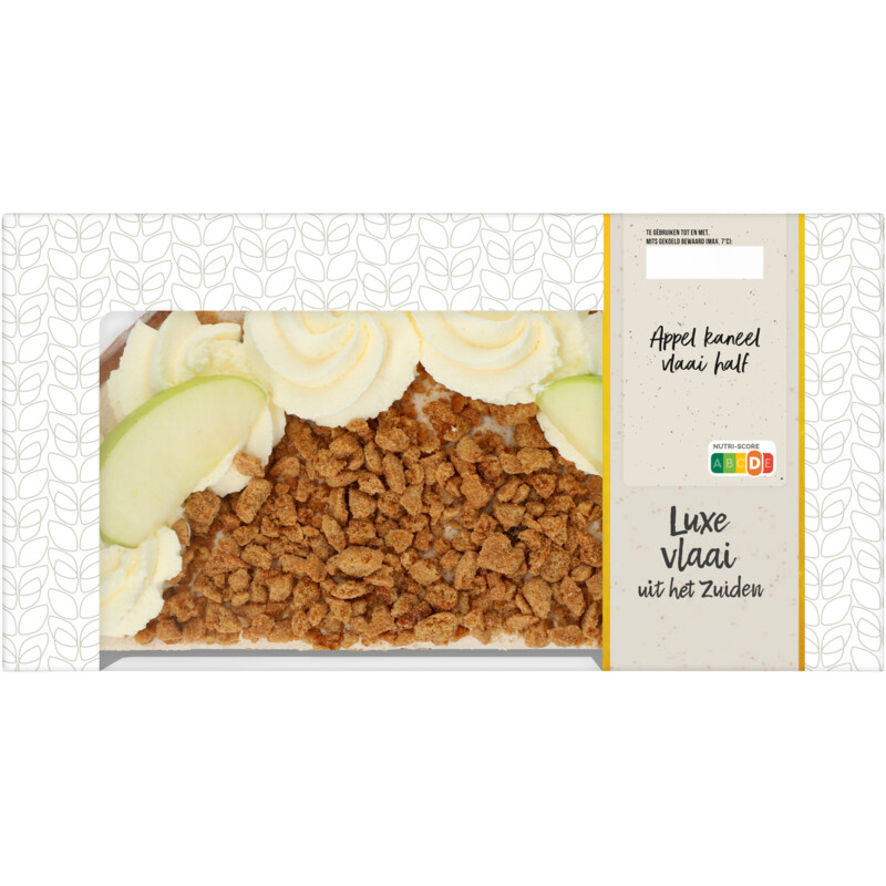 Een afbeelding van Onze trots Appel kaneel vlaai