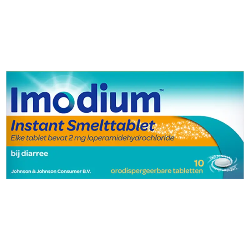 Imodium Instant smelttablet bij diarree