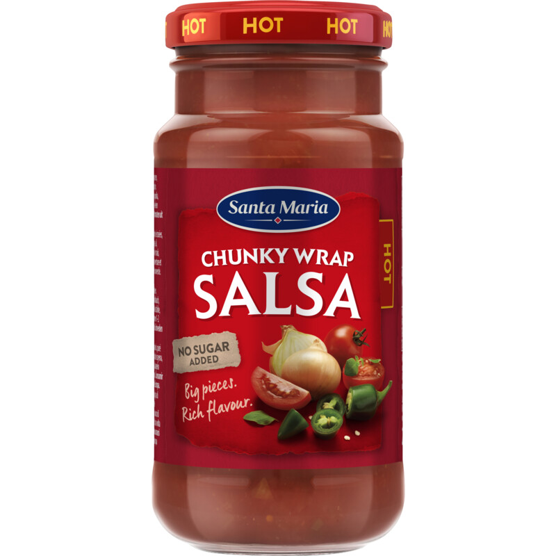 Een afbeelding van Santa Maria Chunky wrap salsa hot