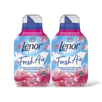 Lenor Fresh air wasverzachtr fleurg bloesm 2pk