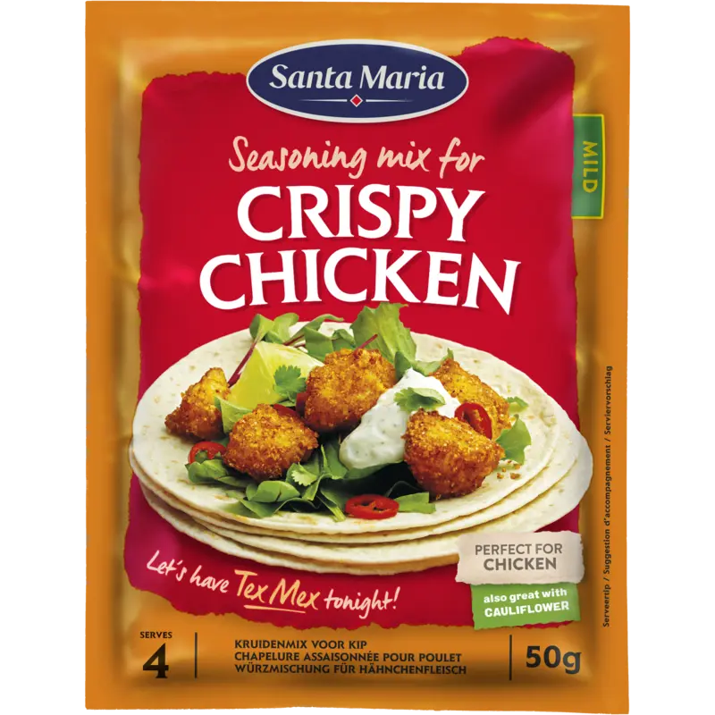 Santa Maria Kruidenmix crispy chicken