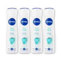 NIVEA Dry fresh deodorant spray 4-pack
