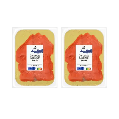 pdp-image-AH Gerookte sockeye zalm 2-pack