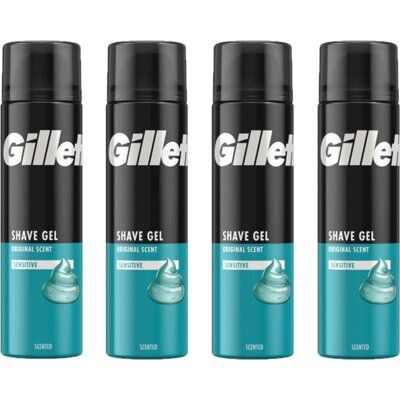 pdp-image-Gillette Gevoelige huid scheergel 4-pack