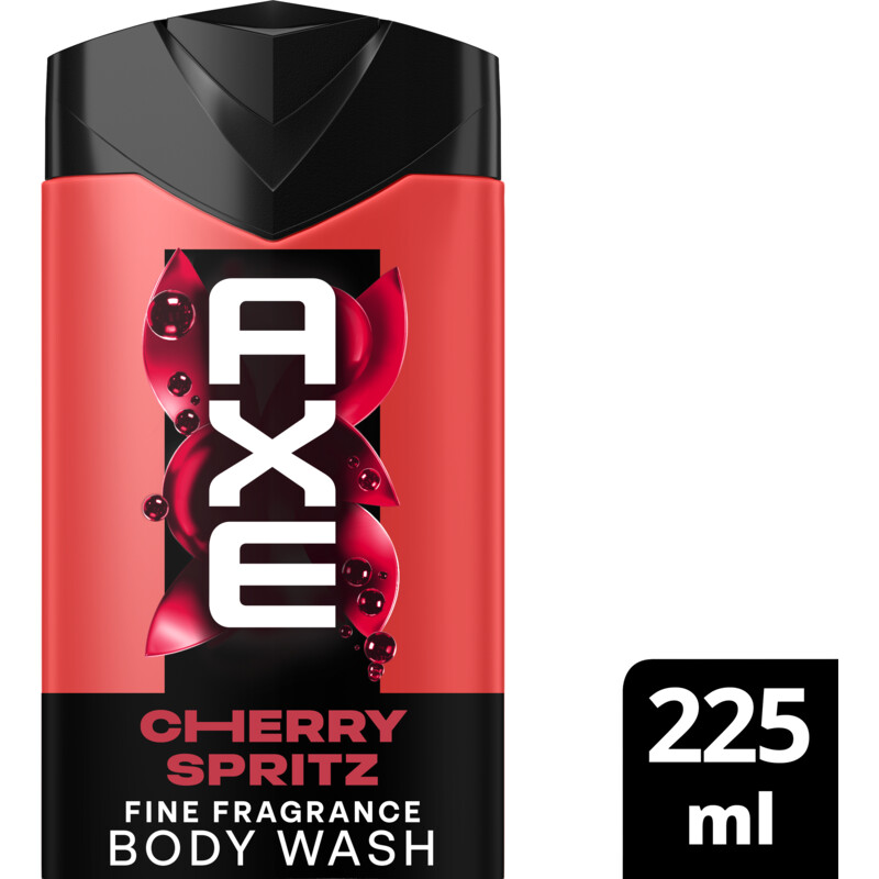 Axe Cherry fizz + fine fragrance showergel