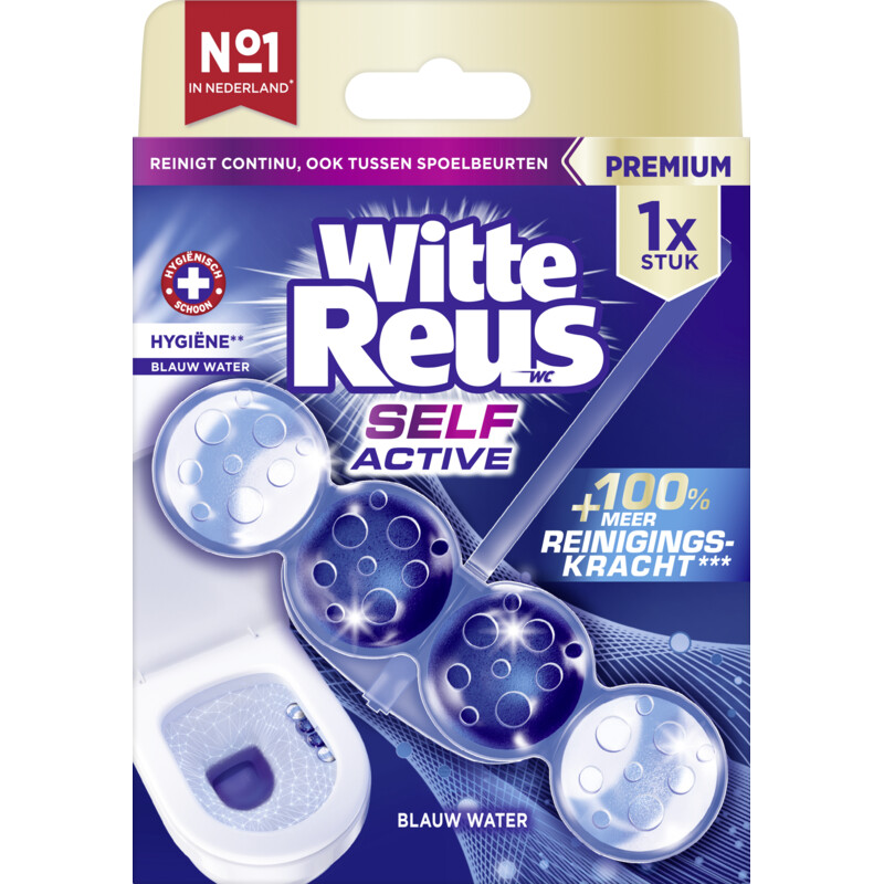 Witte Reus Toiletblok self active hygiene