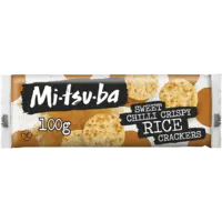 Mitsuba Sweet chili crispy rice crackers