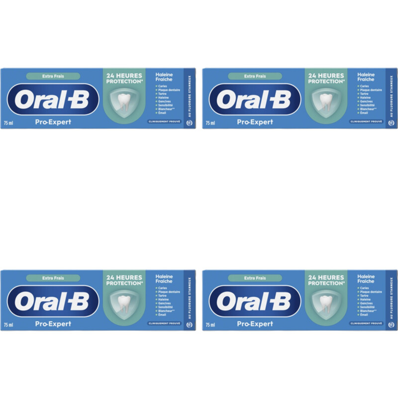 Oral-B Pro-expert advncd reiniging 4-pack