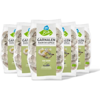 pdp-image-AH Biologisch Garnalen rauw en gepeld 5 pack