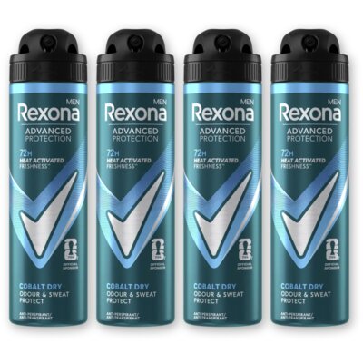 pdp-image-Rexona Men cobalt dry anti-transpirant 4-pack