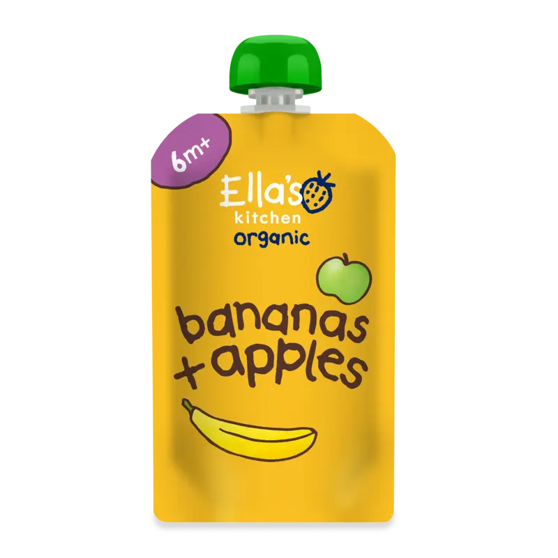 Bio Bananen + Appels 6 Maanden