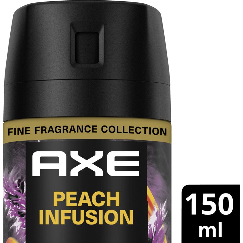 Een afbeelding van Axe Peach infusion deodorant bodyspray