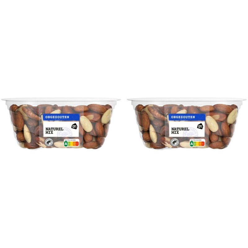Een afbeelding van AH Notenmix ongezouten 2-pack