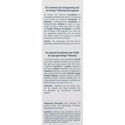 pdp-image-Kneipp Massage-olie lavendel