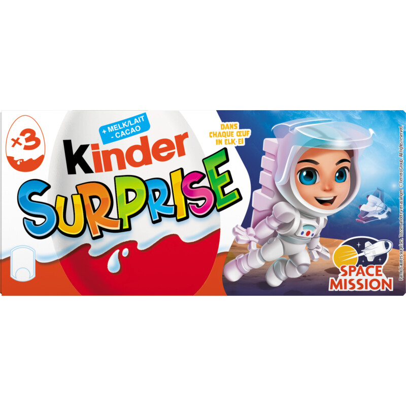 Een afbeelding van Kinder Surprise melk chocolade