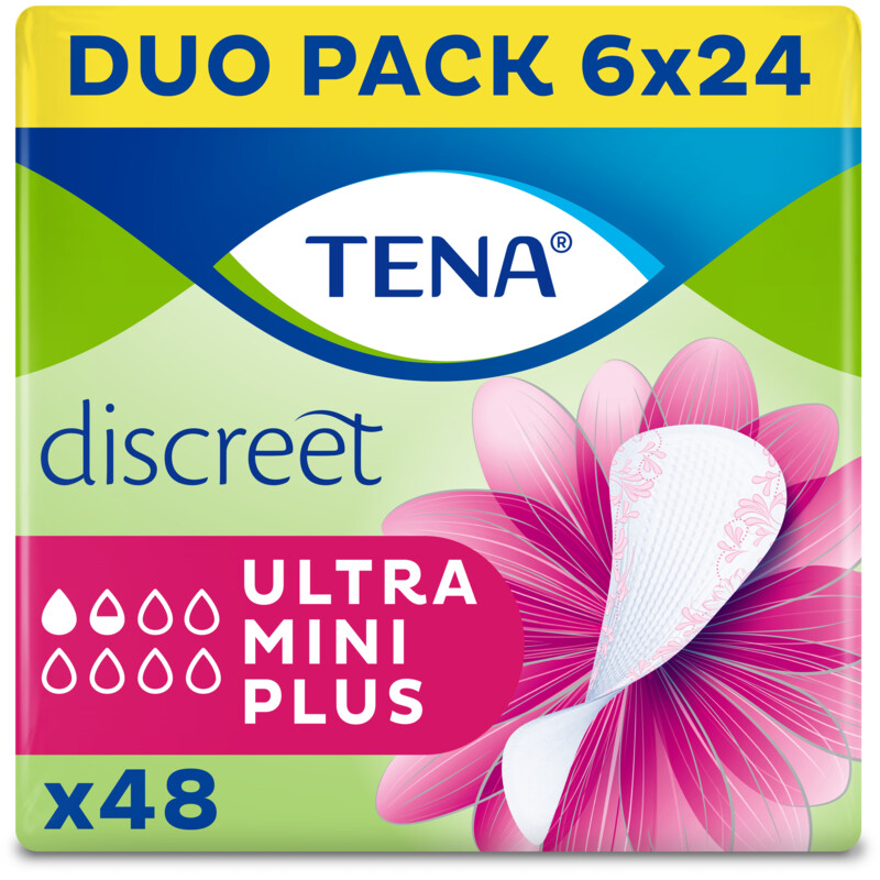 Een afbeelding van Tena Discreet ultra mini plus duopack