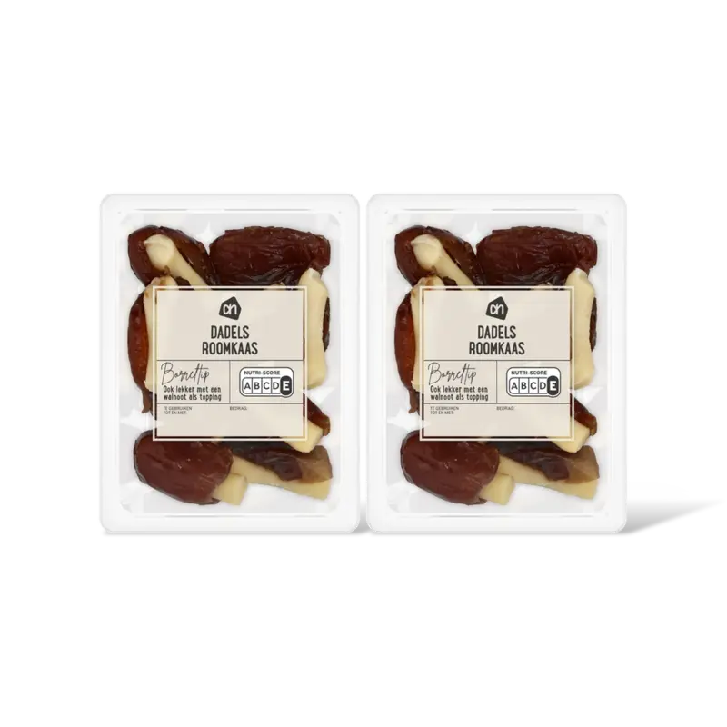 Dadels roomkaas 2-pack