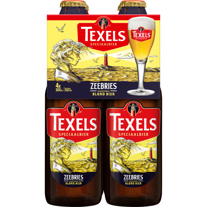 Texels Zeebries blond speciaalbier 4-pack