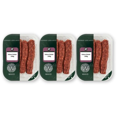 Wahid Adana kebab 3-pack