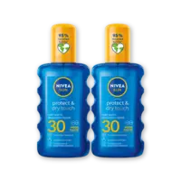 Nivea Sun Protect & dry touch spray spf30 2-pack