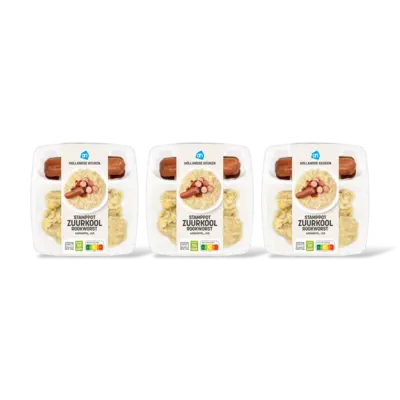 pdp-image-AH Stamppot zuurkool rookworst 3-pack