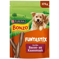 Bonzo Funtastix bacon-kaassmaak hondensnack