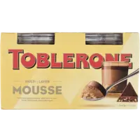 Toblerone Mousse double chocolate