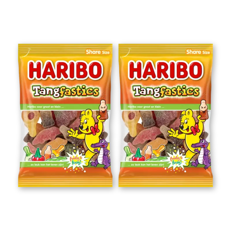 Haribo Tangfastics zuur 2-pack