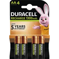 Duracell Rechargeable AA-batterijen 1300 mAh