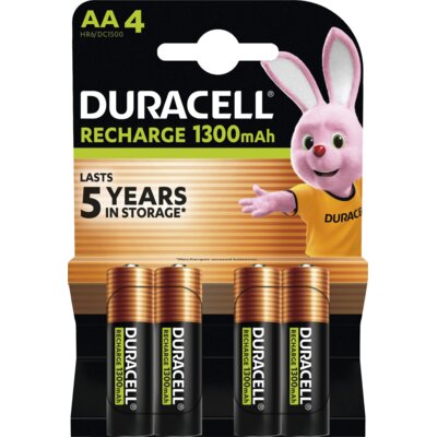 pdp-image-Duracell Rechargeable AA-batterijen 1300 mAh