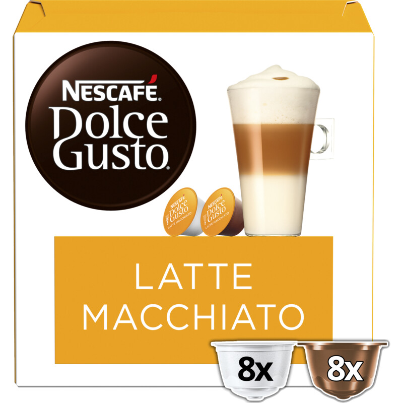 Een afbeelding van Nescafé Dolce Gusto Latte macchiato capsules