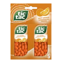 Tic tac Sinaasappelsmaak 2-pack