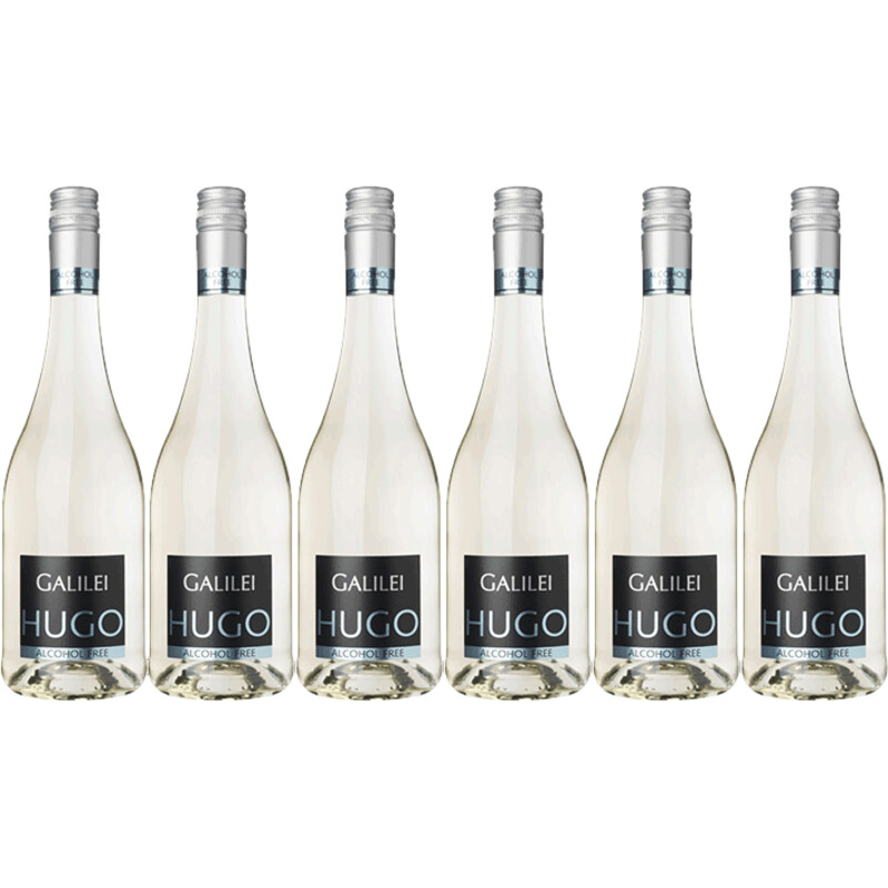 Een afbeelding van Galilei Hugo 0% 6-pack