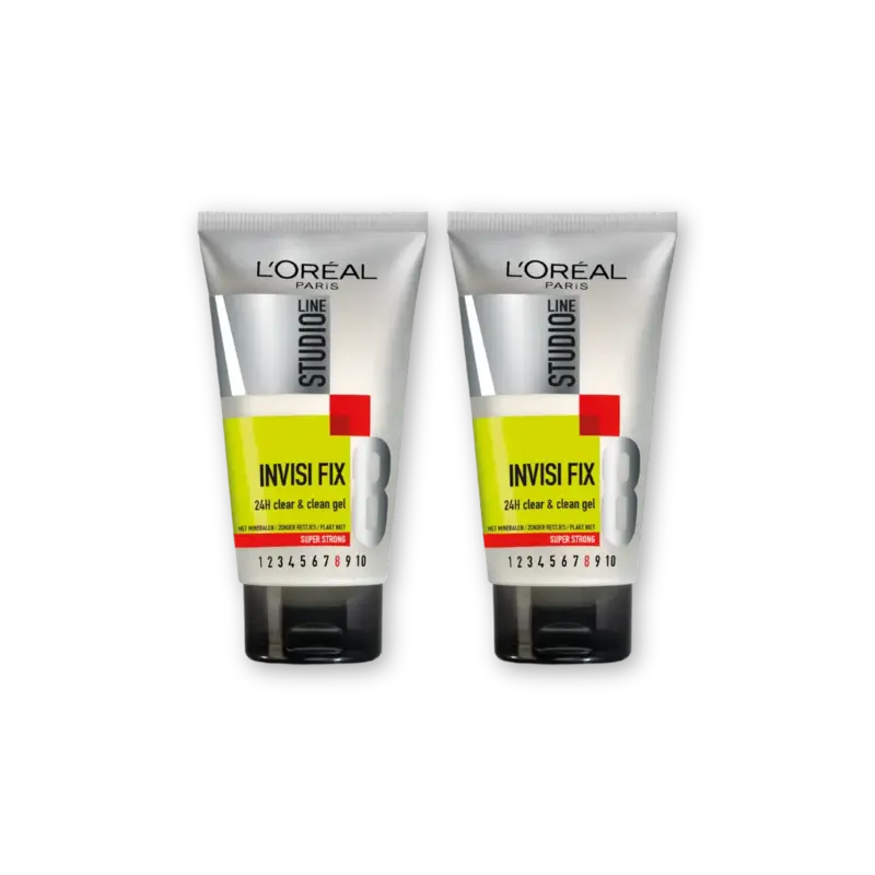 Studio Line Invisi Fix gel super strong 2-pack
