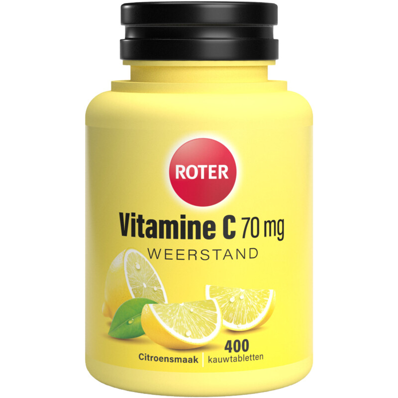 Een afbeelding van Roter Vitamine C 70mg citroen kauwtabletten