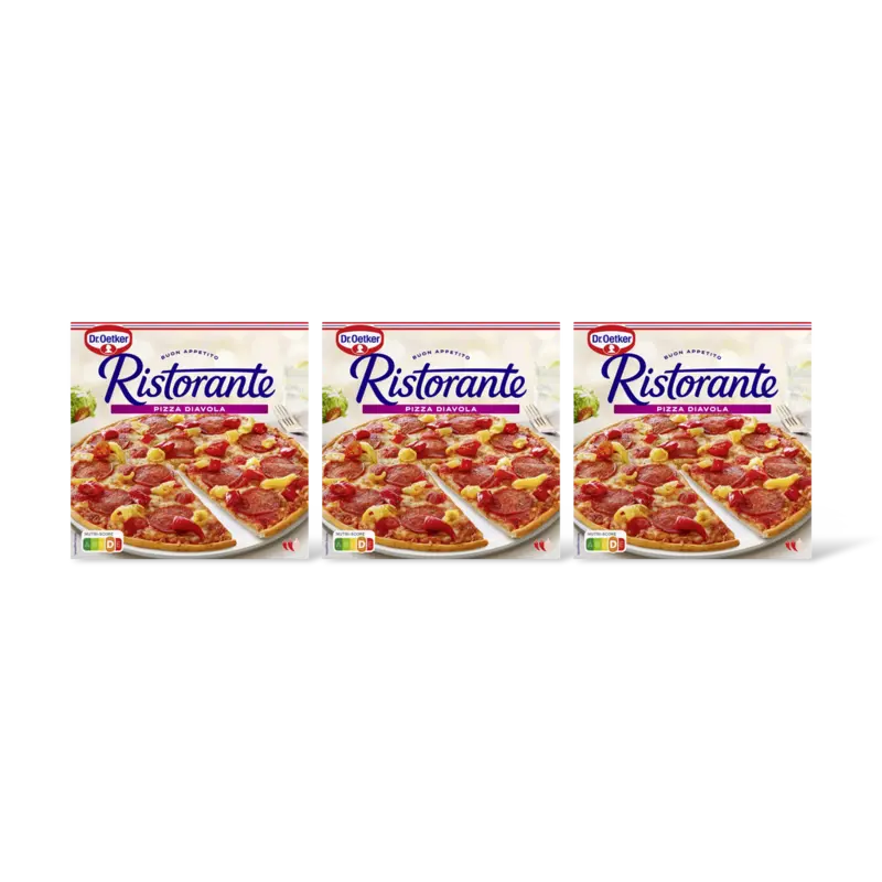 Dr. Oetker Ristorante pizza diavola 3-pack