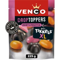 Een afbeelding van Venco Droptoppers zoet & fruitig