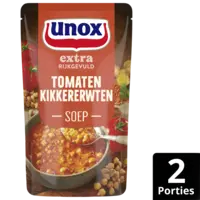 Unox Kikkererwten tomatensoep