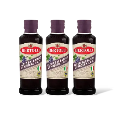 pdp-image-Bertolli Balsamico azijn uit modena 3-pack