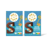 Delicata Chocoletter salted caramel popcorn 2pack