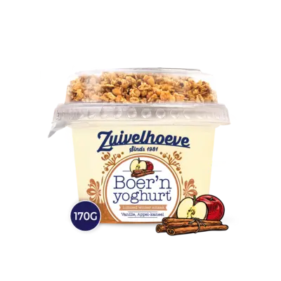 pdp-image-Zuivelhoeve Boer'n yoghurt® Muesli Appel Kaneel