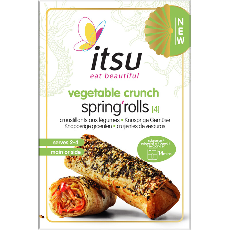 Itsu Vegetable crunch spring rolls